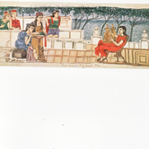 Η ποιήτρια της νήσου Λέσβου Σαπφώ και ο κυθαρωδός Αλκαίος