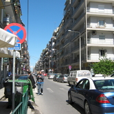 Η οδός Κασσάνδρου από την Αποστόλου Παύλου