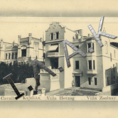 Νεοκλασικά μέγαρα στη σημερινή οδό Κύπρου