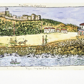 Το θέαμα από τις επάλξεις του Κάστρου