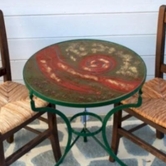 Στάση σε ζαχαροπλαστείο στις σκάλες Γιογκαράκη