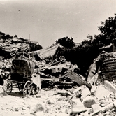 Φωτογραφία από την κατεστραμμένη πόλη
