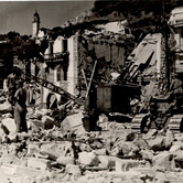 Φωτογραφία από την κατεστραμμένη πόλη