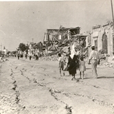 Φωτογραφία από την κατεστραμμένη πόλη