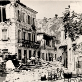 Φωτογραφία από την κατεστραμμένη πόλη