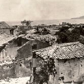 Φωτογραφία από την κατεστραμμένη πόλη