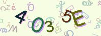 This is a captcha-picture. It is used to prevent mass-access by robots. (see: www.captcha.net)