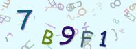 This is a captcha-picture. It is used to prevent mass-access by robots. (see: www.captcha.net)